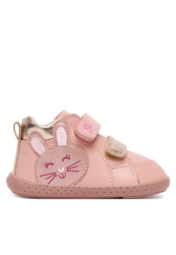 Sneakersy Garvalin. Kolor: różowy