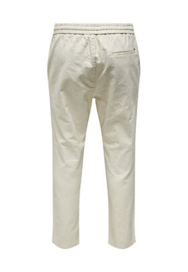 Only & Sons Spodnie materiałowe 22024966 Szary Tapered Fit. Kolor: szary. Materiał: bawełna