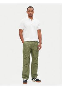 Pepe Jeans Polo Essential PM542298 Biały Regular Fit. Typ kołnierza: polo. Kolor: biały. Materiał: bawełna #3