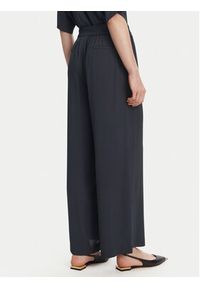 Marella Spodnie palazzo Vivaio 2513131054 Granatowy Wide Leg. Kolor: niebieski. Materiał: acetat #4
