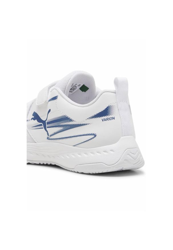 Puma - Buty do sportów halowych dziecięce PUMA Varion II V Jr. Kolor: biały, wielokolorowy, niebieski