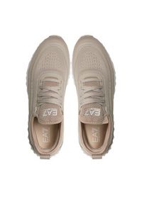 EA7 Emporio Armani Sneakersy X8X106 XK262 S312 Beżowy. Kolor: beżowy. Materiał: materiał