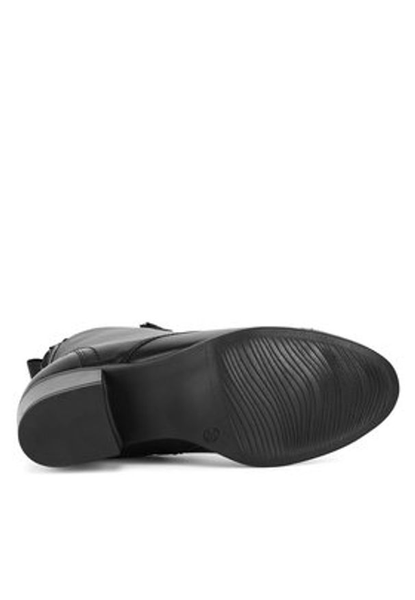 Go Soft Trzewiki EST-GUSTA-05 Czarny. Kolor: czarny. Materiał: skóra