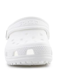 Chodaki Crocs Classic Clog Jr 206990-100 białe. Okazja: na plażę, na co dzień. Kolor: biały. Materiał: materiał. Styl: casual #2