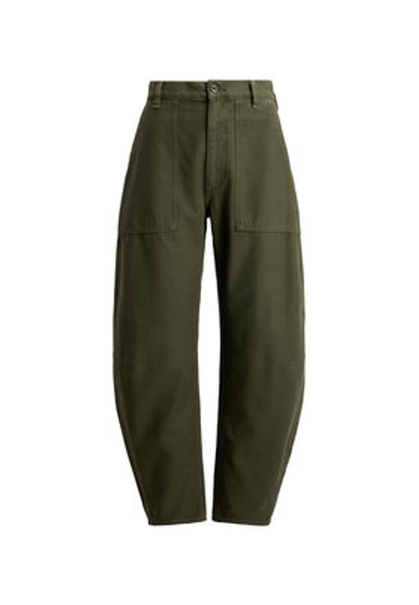 Polo Ralph Lauren Spodnie materiałowe 211A93147002 Zielony Relaxed Fit. Kolor: zielony. Materiał: bawełna