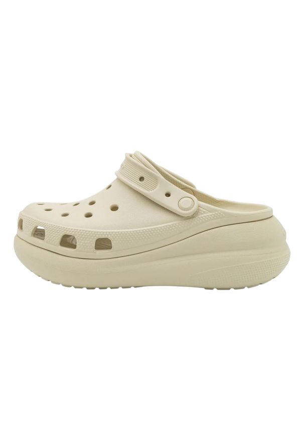 Crocs Classic Crush Clog 207521-2Y2 36-37. Kolor: beżowy, wielokolorowy, biały. Materiał: syntetyk. Sezon: lato