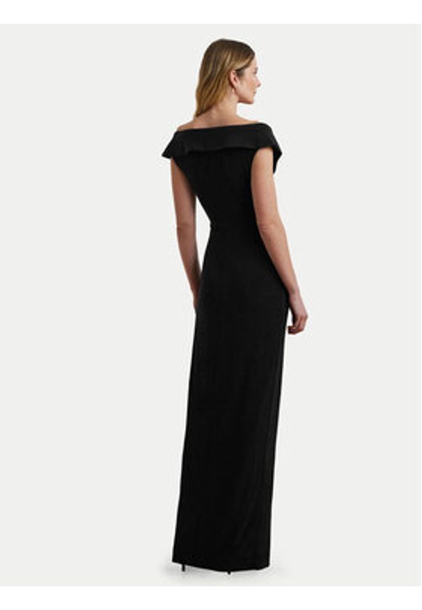 Lauren Ralph Lauren Sukienka wieczorowa 253863940001 Czarny Slim Fit. Kolor: czarny. Materiał: syntetyk. Styl: wizytowy