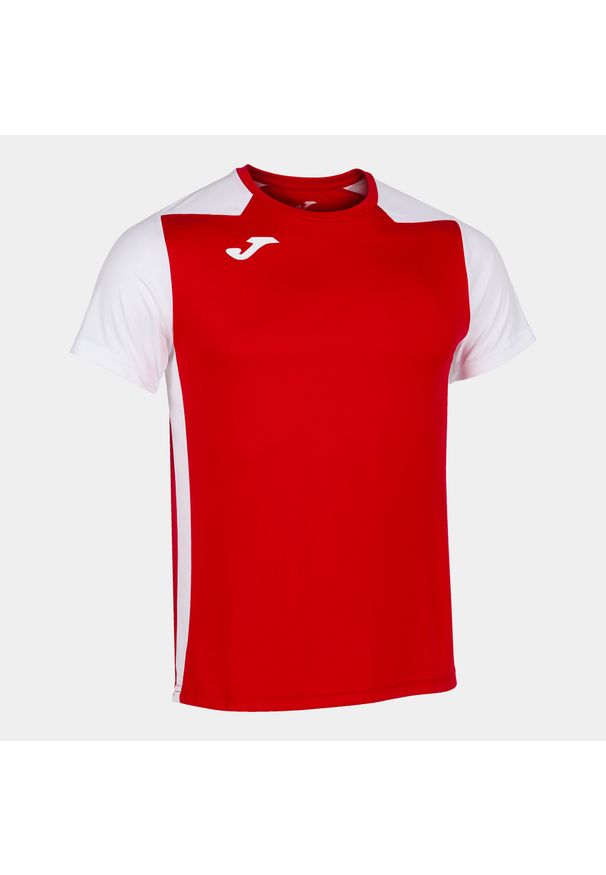 Koszulka do biegania męska Joma Record II. Kolor: wielokolorowy, biały, czerwony. Sport: bieganie