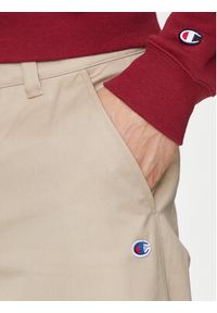 Champion Spodnie materiałowe 220013 Beżowy Wide Fit. Kolor: beżowy. Materiał: syntetyk #3
