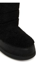 Love Moschino - LOVE MOSCHINO Śniegowce JA24452G0NISM00A Czarny. Kolor: czarny. Materiał: materiał #6