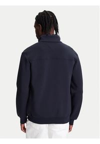 TOMMY HILFIGER - Tommy Hilfiger Bluza Permormance MW0MW41227 Granatowy Regular Fit. Kolor: niebieski. Materiał: syntetyk, bawełna #5