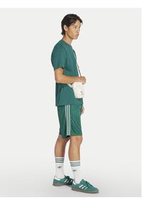 Adidas - adidas Szorty sportowe adicolor JP1031 Zielony Regular Fit. Kolor: zielony. Materiał: syntetyk. Styl: sportowy #4