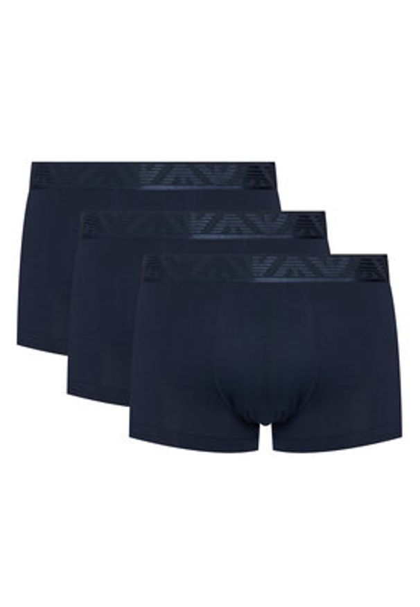 Emporio Armani Underwear Komplet 3 par bokserek EM000259 AF10780 MB139 Granatowy. Kolor: niebieski. Materiał: bawełna