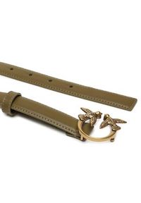 Pinko Pasek Damski Love Berry H2 Belt AI 23-24 PLT01 100143 A0F1 Zielony. Kolor: zielony. Materiał: skóra #2
