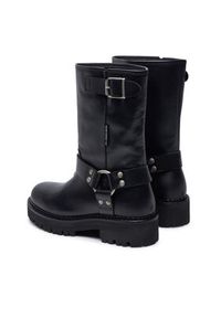 Tommy Jeans Botki Tjw Urban Biker Boot Leather EN0EN02728 Czarny. Kolor: czarny. Materiał: skóra #3