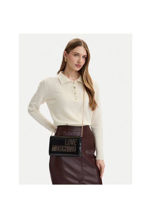 Love Moschino - Torebka LOVE MOSCHINO. Kolor: czarny