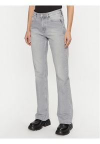 Calvin Klein Jeansy K20K208112 Szary Flared Leg. Kolor: szary