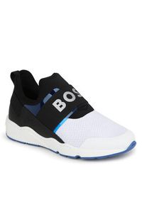 BOSS - Boss Sneakersy J50853 S Niebieski. Kolor: niebieski. Materiał: materiał, mesh #6