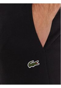 Lacoste Spodnie dresowe XH9610 Czarny Regular Fit. Kolor: czarny. Materiał: bawełna #2
