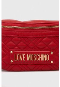 Love Moschino nerka kolor czerwony. Kolor: czerwony #5
