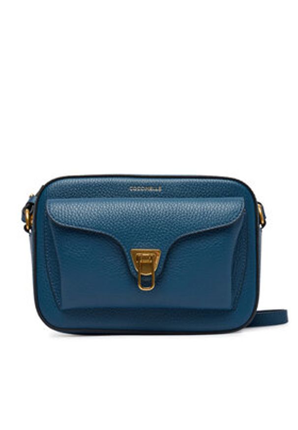 Coccinelle Torebka MF6 Coccinelle Beat Soft E1 MF6 15 02 01 Granatowy. Kolor: niebieski. Materiał: skórzane