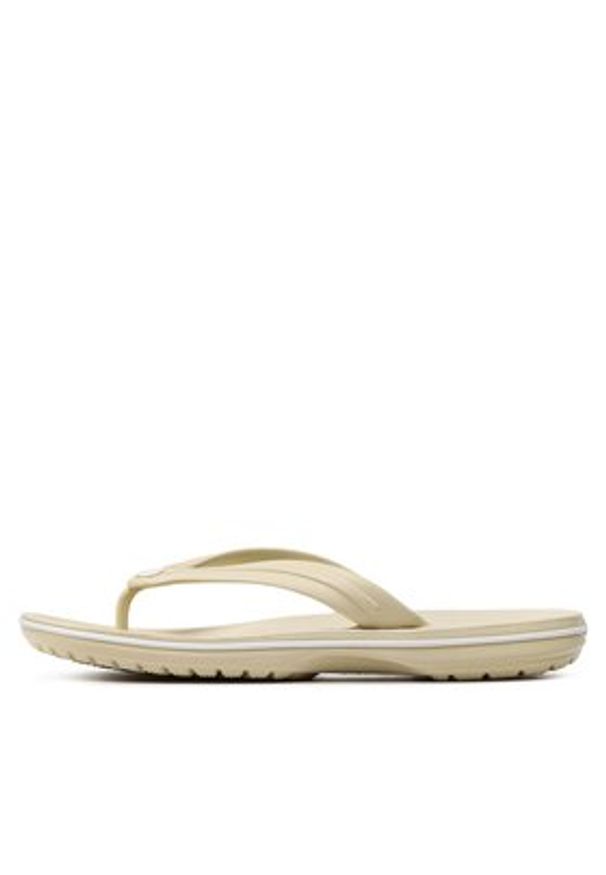 Crocs Japonki Crocband Flip 11033 Beżowy. Kolor: beżowy
