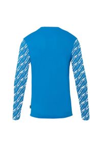UHLSPORT - Koszulka bramkarska z długim rękawem Uhlsport Progressive. Kolor: niebieski, biały, wielokolorowy. Długość rękawa: długi rękaw. Długość: długie. Sport: piłka nożna