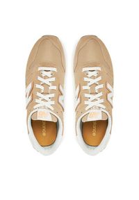 New Balance Sneakersy WL373SQ2 Brązowy. Kolor: brązowy. Materiał: skóra, zamsz. Model: New Balance 373 #2