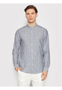 Only & Sons Koszula Caiden 22019173 Granatowy Slim Fit. Kolor: niebieski. Materiał: bawełna