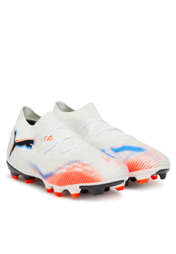 Puma Buty do piłki nożnej Future 8 Match Fg/Ag 108593 01 Biały. Kolor: biały. Materiał: materiał, syntetyk