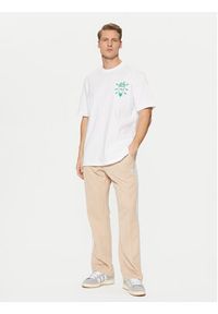 Adidas - adidas T-Shirt Street B JD0677 Biały Loose Fit. Kolor: biały. Materiał: bawełna. Styl: street #3
