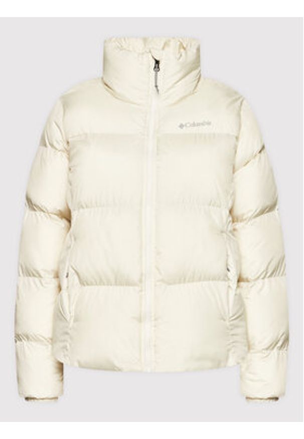 columbia - Columbia Kurtka zimowa Puffect 1864781 Écru Regular Fit. Materiał: syntetyk. Sezon: zima