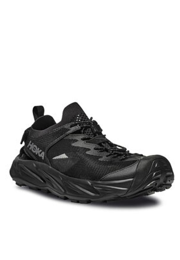 HOKA - Hoka Sandały Hopara 2 1147650 Czarny. Kolor: czarny. Materiał: materiał