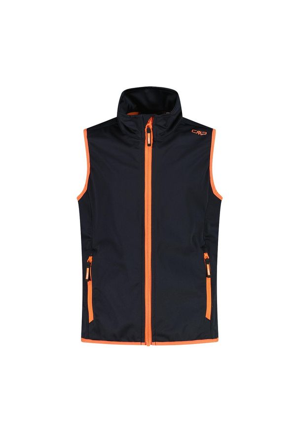 Kamizelka dziecięca turystyczne CMP 31A5025. Okazja: na co dzień. Kolor: czarny. Styl: casual, sportowy