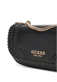 Guess Torebka Tatum HWNG96 67210 Czarny. Kolor: czarny. Materiał: skórzane #5