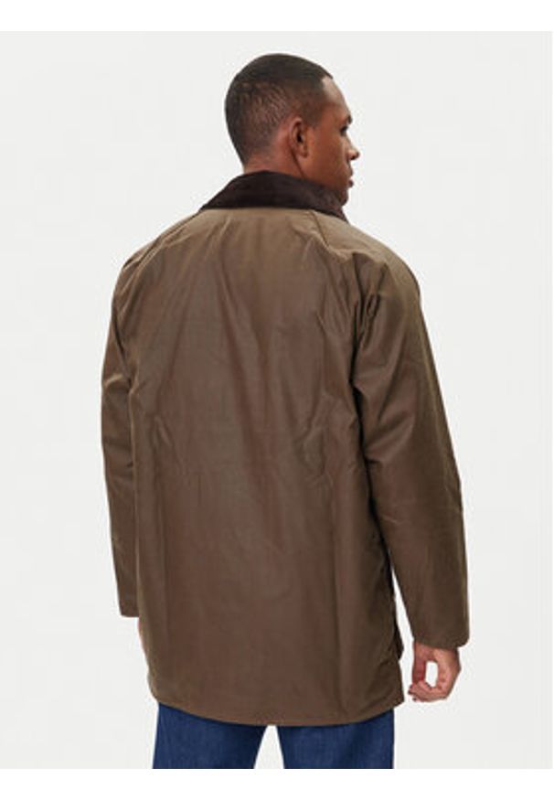 Barbour Kurtka przejściowa MWX0017BE51 Brązowy Regular Fit. Kolor: brązowy. Materiał: bawełna