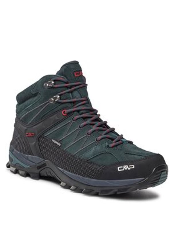 CMP Trekkingi Rigel Mid Trekking Shoes Wp 3Q12947 Granatowy. Kolor: niebieski. Materiał: zamsz, skóra. Sport: turystyka piesza