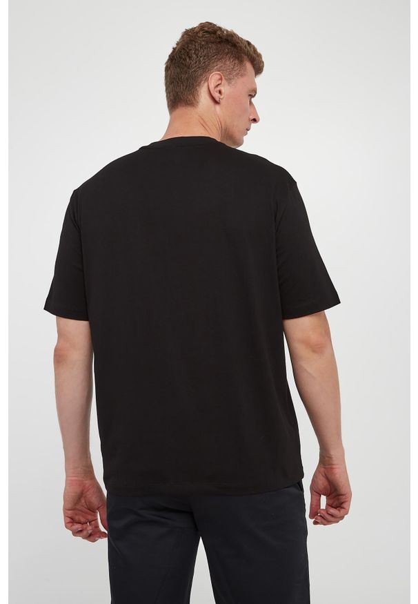 Armani Exchange - T-shirt męski z haftem ARMANI EXCHANGE. Wzór: haft