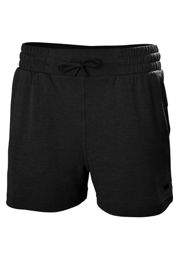 Szorty damskie Helly Hansen Lifa Tech Lite. Kolor: czarny. Materiał: tkanina. Długość: krótkie