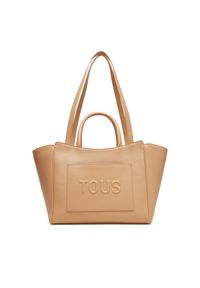 Tous - Torebka TOUS. Kolor: beżowy
