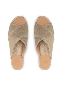 Castañer Espadryle Palmera/032 021775-3004 Beżowy. Kolor: beżowy. Materiał: materiał #2