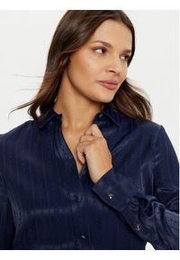Marciano Guess Koszula 5RGH30 7169A Granatowy Regular Fit. Kolor: niebieski. Materiał: wiskoza