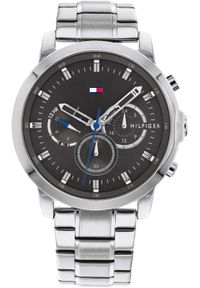 TOMMY HILFIGER - Zegarek Tommy Hilfiger Męski Zegarek Jameson 1791794 Sportowa Elegancja na Stali. Styl: sportowy #1