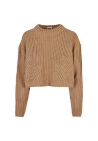 Urban Classics - Oversizowa Bluza Damska Z Szerokimi Rękawami. Kolor: beżowy #1