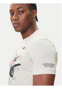 Aeronautica Militare T-Shirt 252TS2472UJ00708 Écru Regular Fit. Materiał: bawełna #3