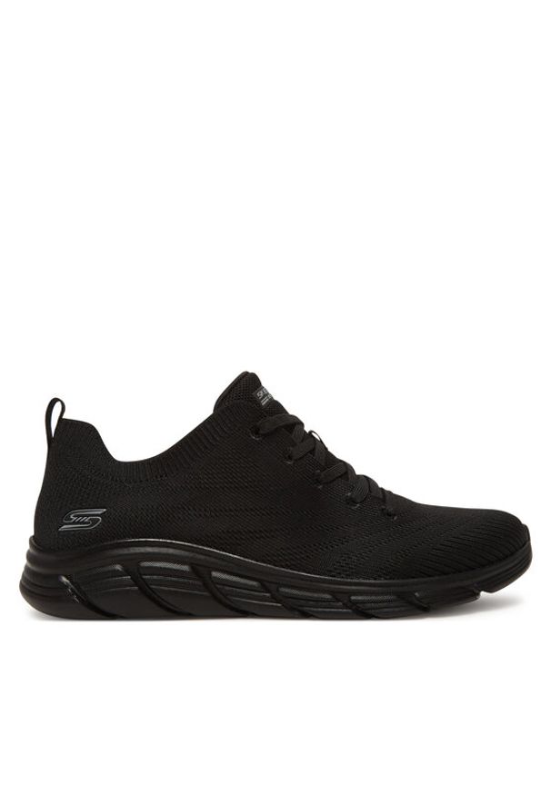 skechers - Skechers Sneakersy Bobs B Flex Lo-Graceful Stride 117591/BBK Czarny. Kolor: czarny. Materiał: materiał