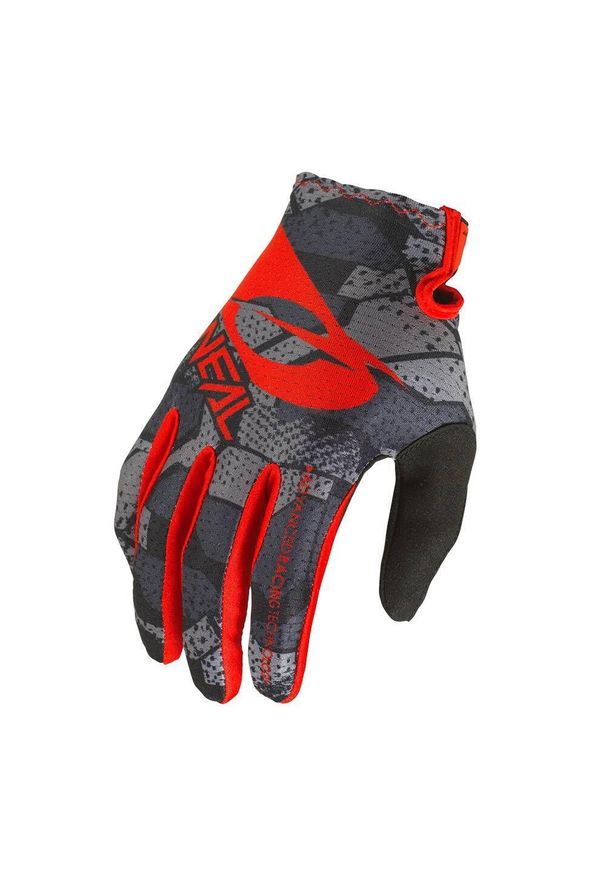 O'NEAL - Rękawiczki MTB O'neal Matrix CAMO V.22 black/red. Kolor: wielokolorowy, czerwony, szary