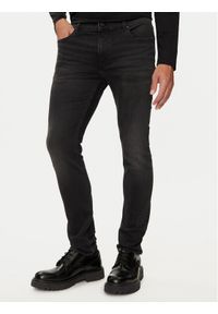 Karl Lagerfeld - KARL LAGERFELD Jeansy 265801 544835 Czarny Slim Fit. Kolor: czarny