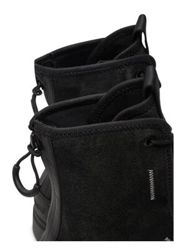 Vic Matié Trzewiki 1F2002D 14F060101 Czarny. Kolor: czarny. Materiał: zamsz, skóra