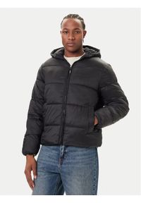 Jack & Jones - Jack&Jones Kurtka zimowa Norrebro 12282911 Czarny Regular Fit. Kolor: czarny. Materiał: syntetyk. Sezon: zima